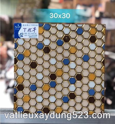 Gạch khắc kim 30 x 30 mã T157