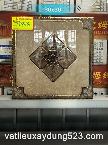 Click để xem hình đầy đủ Gạch khắc kim  30 x 30 mã  T876