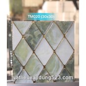 Gạch khắc kim  30 x 30 mã  TM020