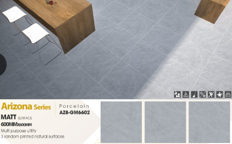 Gạch  lát nền  Viglacera  6060  AZ8 GM 6602