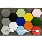 GẠCH LỤC GIÁC MÀU ĐỎ 23210