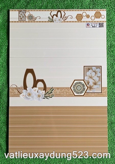Gạch ốp tường giá rẻ Hà Thanh 30 x 60 R 3611