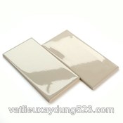 Gạch thẻ 75x150mm Beige bóng phẳng B75151