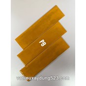 Gạch thẻ gợn sóng màu vàng 75x300 mã 7532P8