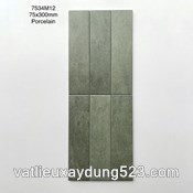 Gạch thẻ porcelain 75x300mm mã MD7534M12