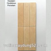 Gạch thẻ porcelain 75x300mm mã MD7534M21
