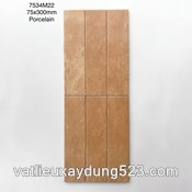 Gạch thẻ porcelain 75x300mm mã MD7534M22