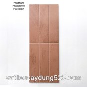 Gạch thẻ porcelain 75x300mm mã MD7534M23