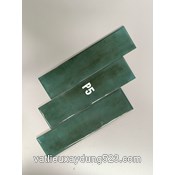 Gạch thẻ xanh đậm lượn mặt KT 75x300mm mã 7532P5