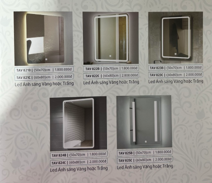 Gương Đèn LED  Tân An Vinh - TAV 821B - 822B