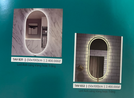 Gương Đèn LED  Tân An Vinh - TAV 831- 832