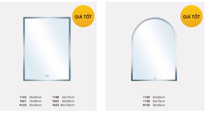 Gương - Kính Đình Quốc  Mã 1103 -1105 