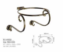 Kệ Để Lavabo Mỹ Thuật EVEREST  EV - KS02