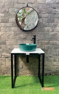 Kệ Để Lavabo Mỹ Thuật EVEREST  EV - KS07