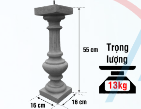 LỤC BÌNH ( CON TIỆN) BÊ TÔNG  LB34