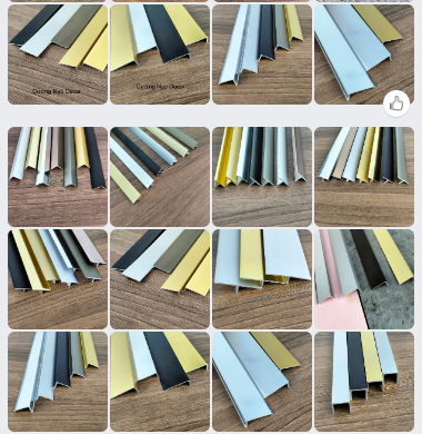 NẸP DECOR INOX - NHÔM